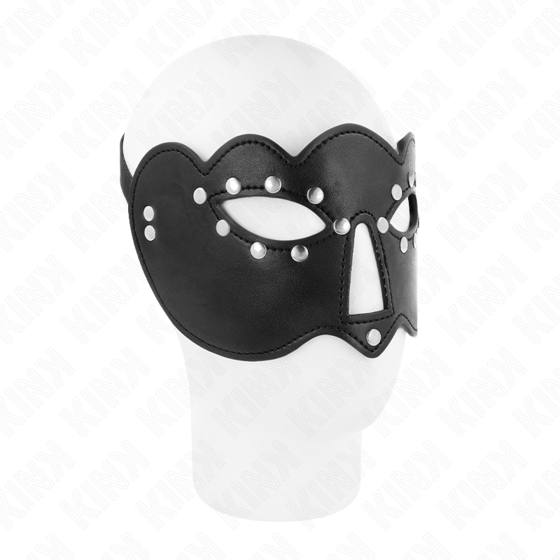 Masque pour les Yeux BDSM Modèle 1 Satin Réglable 27,5 x 12 cm - Kink