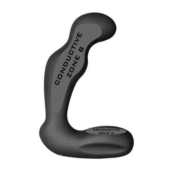 Masseur Prostate Électrostimulation Sirius Quadripolaire Silicone Noir - ElectraStim