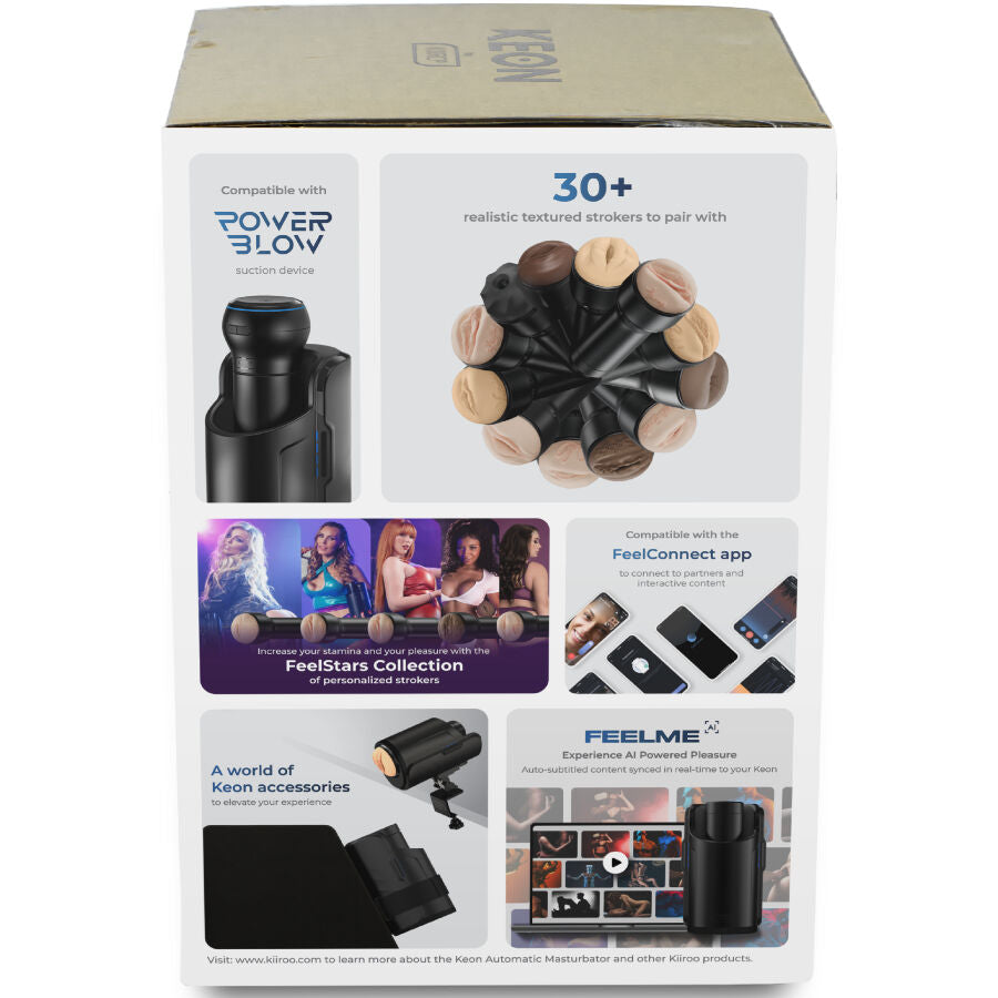 Masturbateur Automatique Connecté Keon WiFi + FeelStroker - Kiiroo