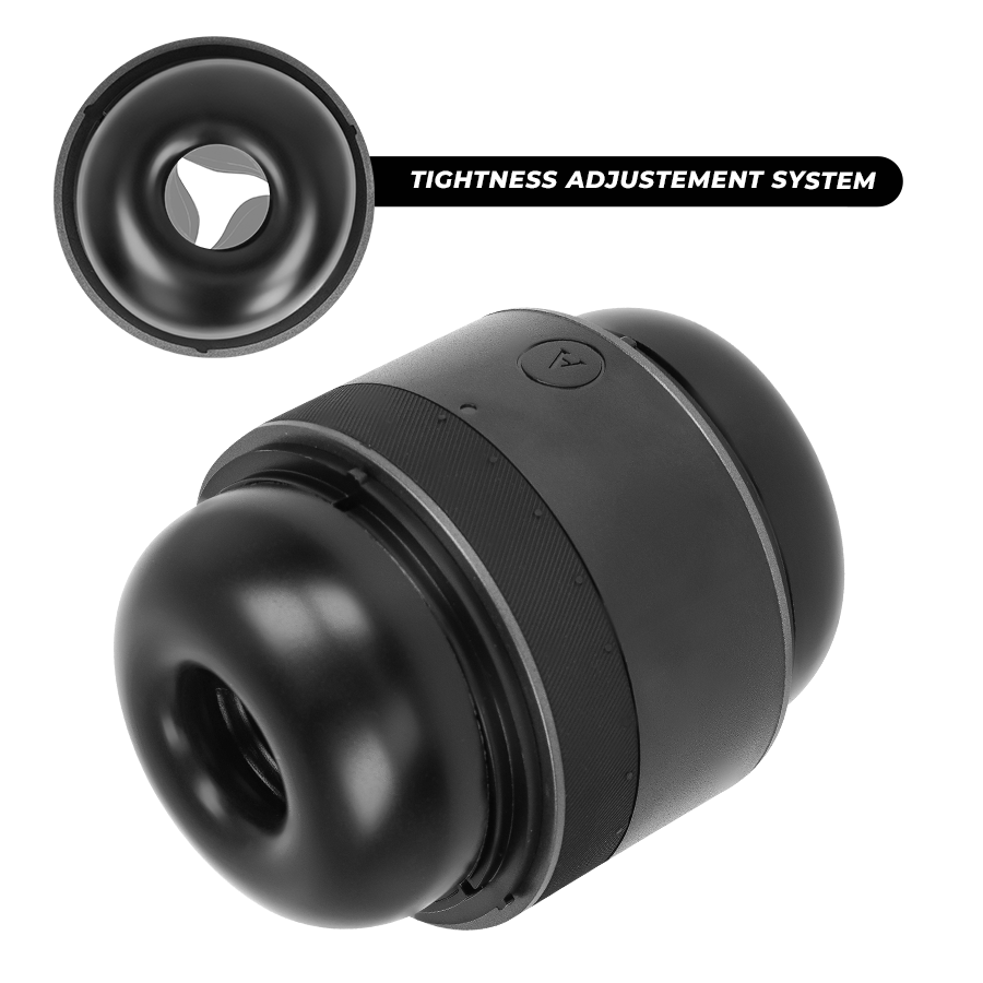 Masturbateur Compact Voy Réglage Étanchéité 8 Niveaux - Arcwave