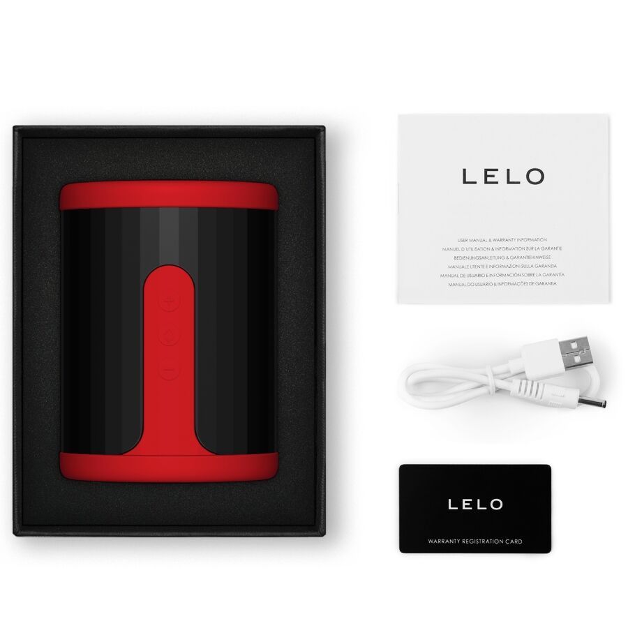 Masturbateur Connecté F2s Double Moteur 10 Capteurs Sensoriels - Lelo