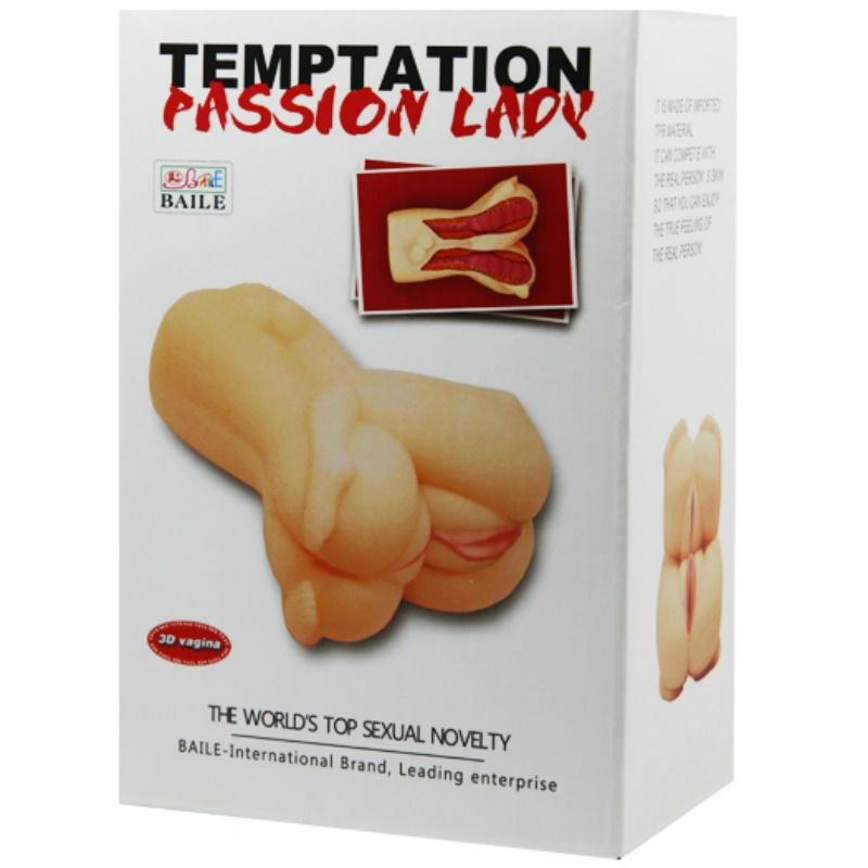 Masturbateur Double Tentation Passion Lady Trio Réaliste TPR - Baile