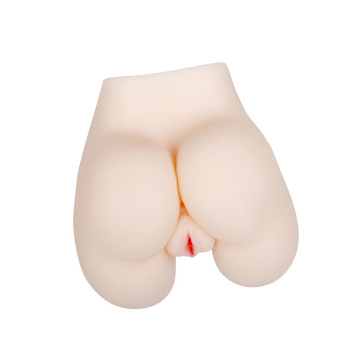 Masturbateur Double Vagin et Anus CyberSkin Œuf Vibrant Inclus - Baile