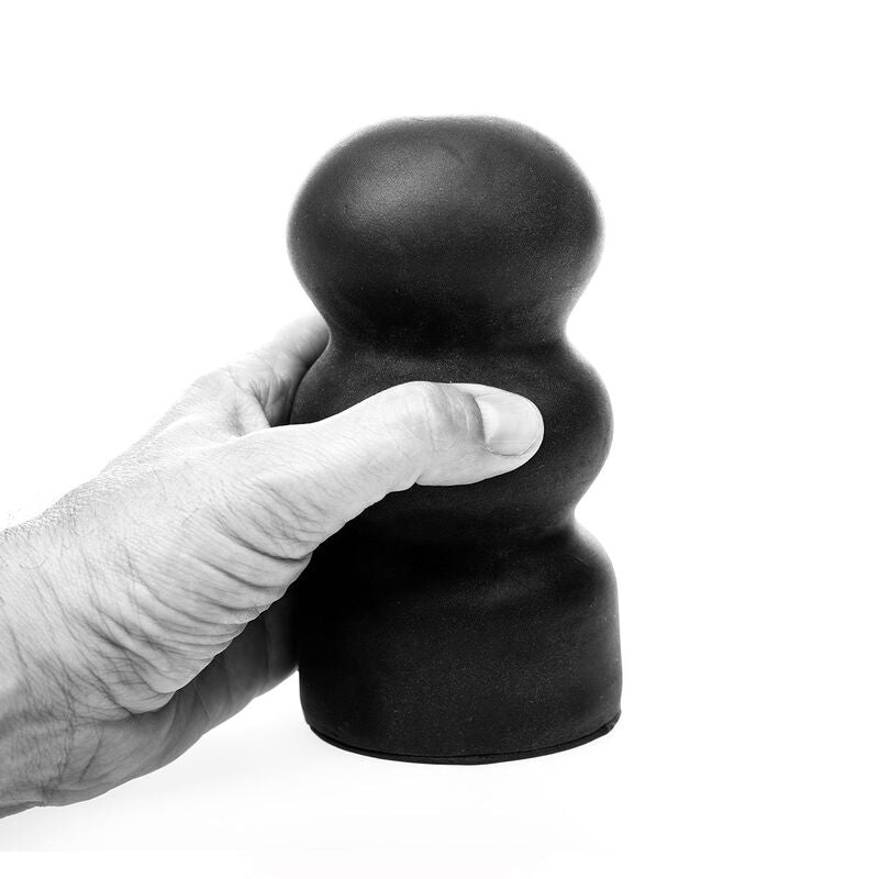 Masturbateur Pookie Design Artistique Intérieur Strié 17 cm - All Black