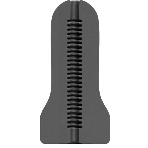 Masturbateur Texturé Boucle Modèle 2 Intérieur Strié 17 cm - All Black