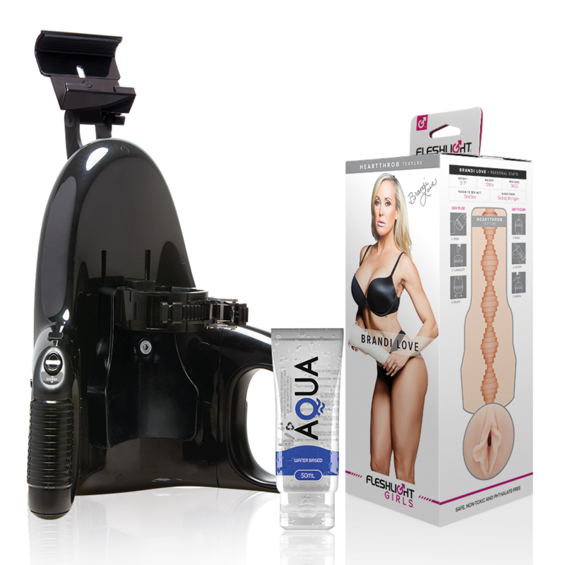 Masturbateur Vagin Réaliste Brandi Love + Lubrifiant 50 ml - Fleshlight