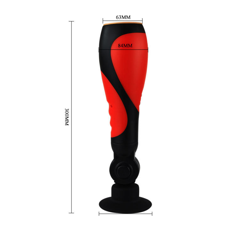 Masturbateur Vibrant Sexe Oral 30 Modes avec Adaptateur Ventouse - Baile