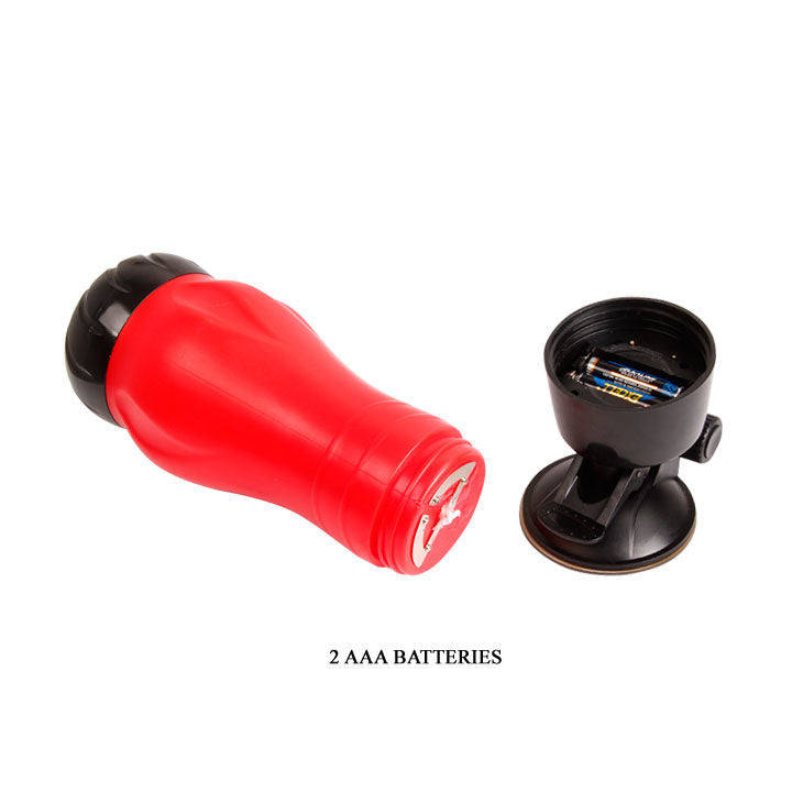 Masturbateur Vibrant Vagin Flora Ventouse 12 Modes Mains Libres - Crazy Bull