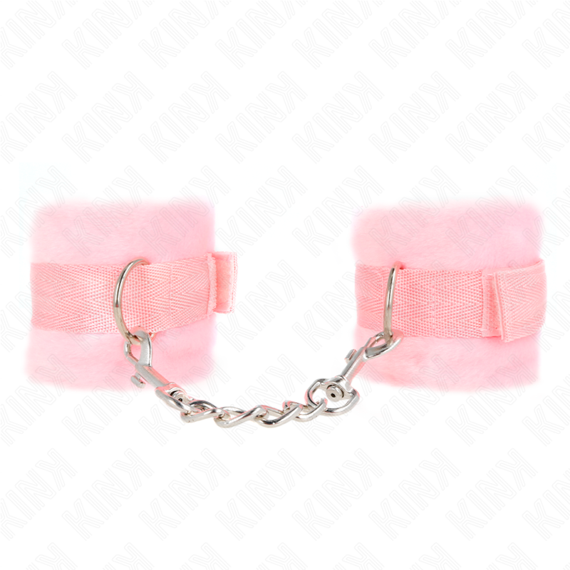 Menottes BDSM Débutant Fourrure Synthétique 30 x 7 cm - Kink
