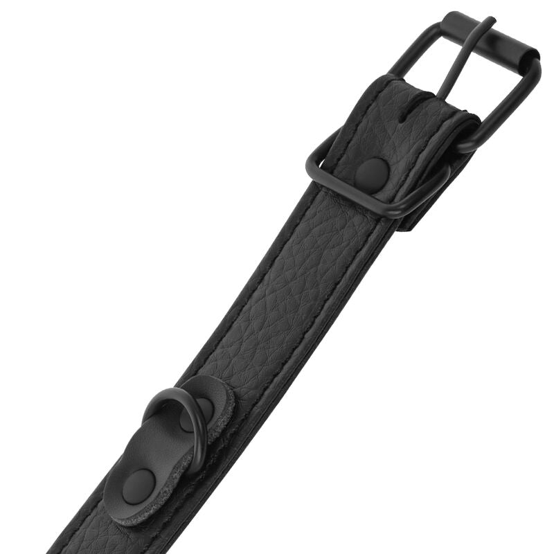 Menottes Bondage Texturées Intérieur Doux Sans Nickel - Darkness