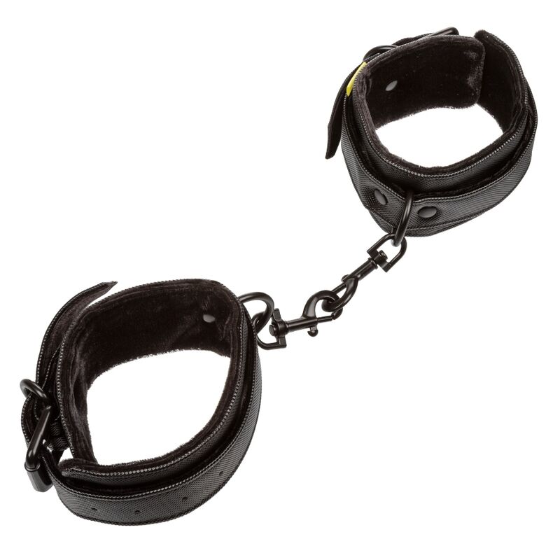 Menottes de Chevilles BDSM Boundless Réglables Cuir Vegan - CalExotics