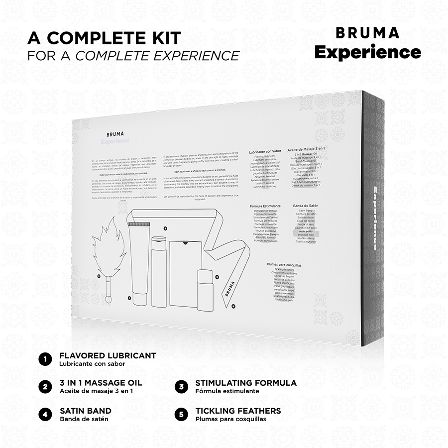 Pack Tentation Piña Colada Douce Coffret Sensoriel Amplificateur d'Orgasme - Bruma