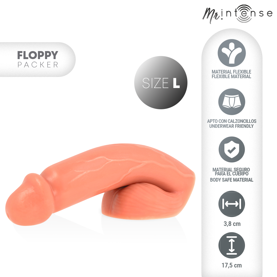 Packer Réaliste Souple Silicone Body-Safe Effet Naturel - Mr. Intense