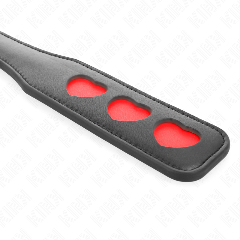 Palette Coeur BDSM Cuir Manche Ergonomique 32 cm - Kink