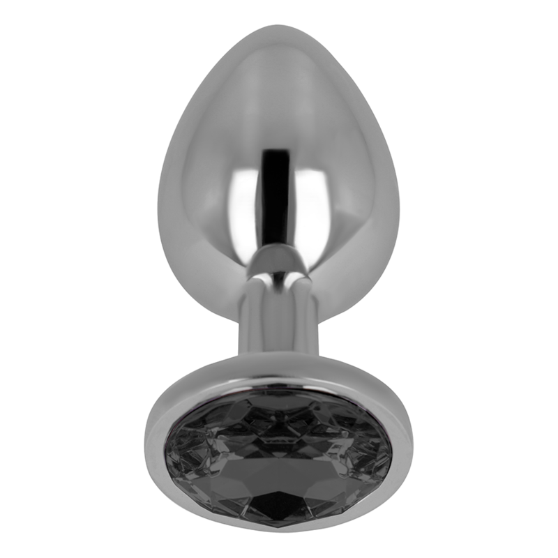 Plug Anal Bijou Cristal Métal Embout Effilé - Ohmama