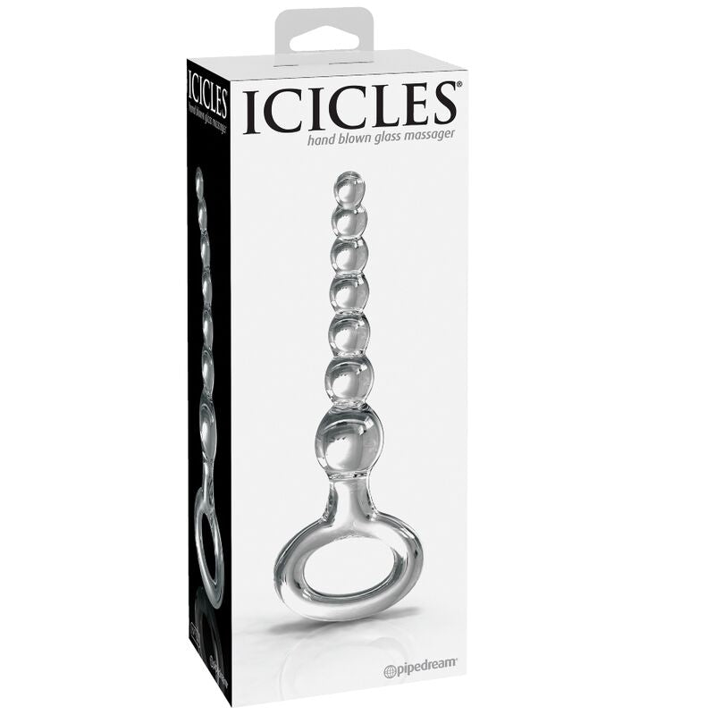 Plug Anal en Verre N°67 Fait Main Thermique - Icicles
