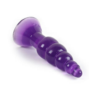 Plug Anal Ondulé Climax Happens Ventouse 17 cm - Baile