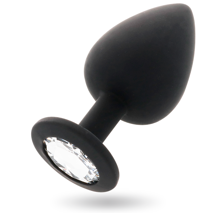 Plug Anal Shelki avec Base Diamant - Silicone Doux Étanche - Intense