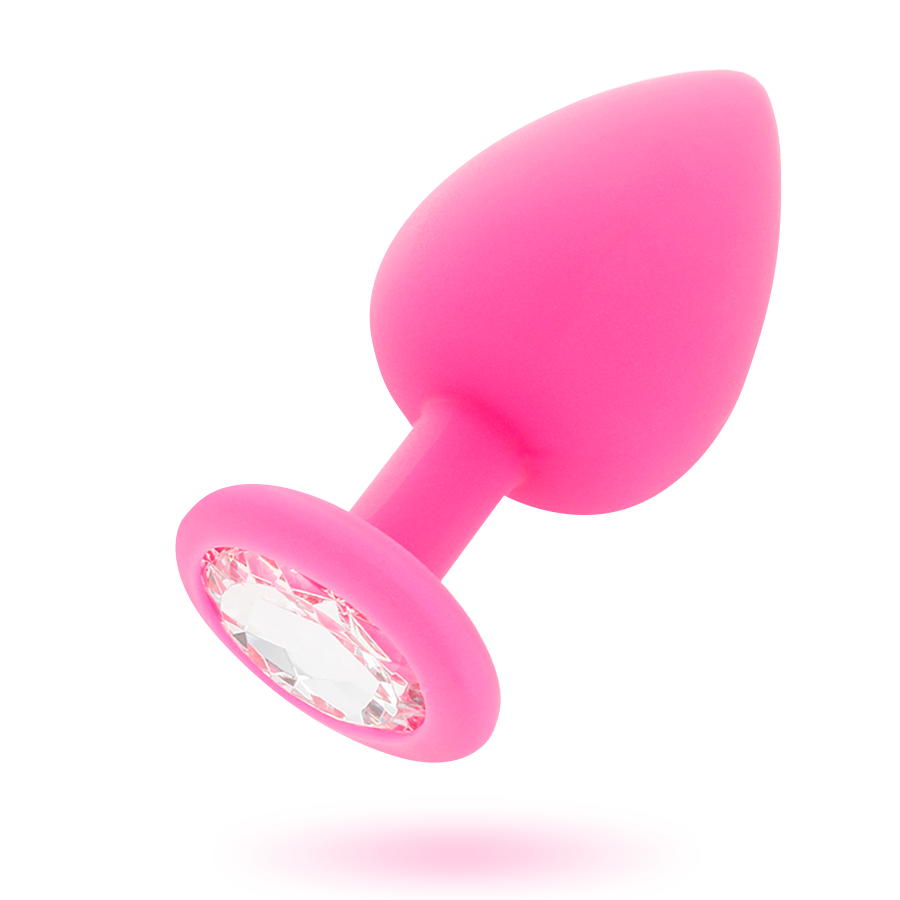 Plug Anal Shelki avec Base Diamant - Silicone Doux Étanche - Intense