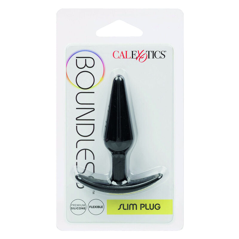 Plug Anal Slim Boundless Silicone Flexible Base Tirette - CalExotics