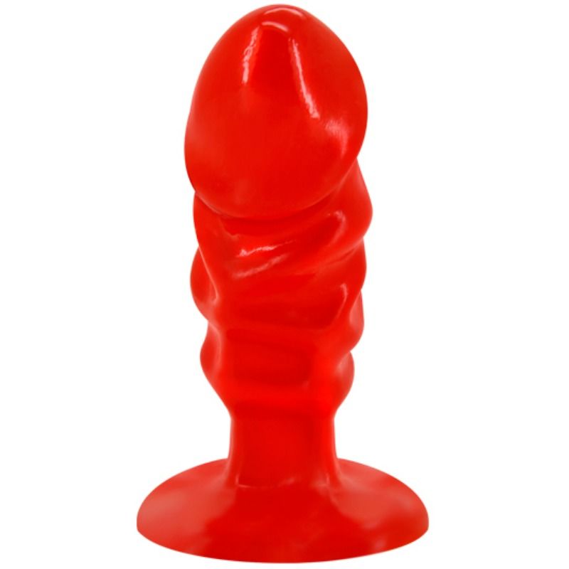 Plug Anal Ventouse Unisexe - Souple Texturé Point P et G - Baile