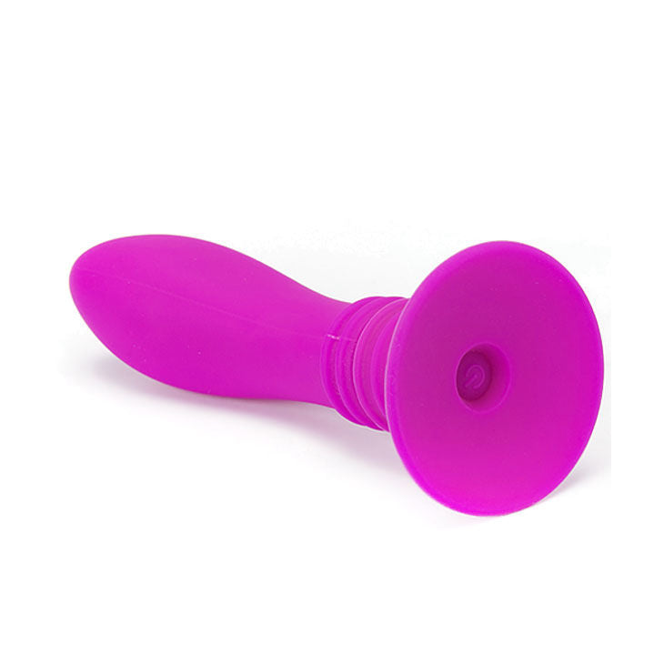 Plug Anal Vibrant Booty Passion 10 Modes Ventouse Silicone - Pretty Love
