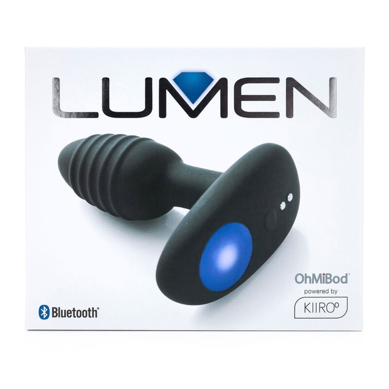 Plug Anal Vibrant Connecté Lumen LED Velvet Wave Rechargeable - Kiiroo