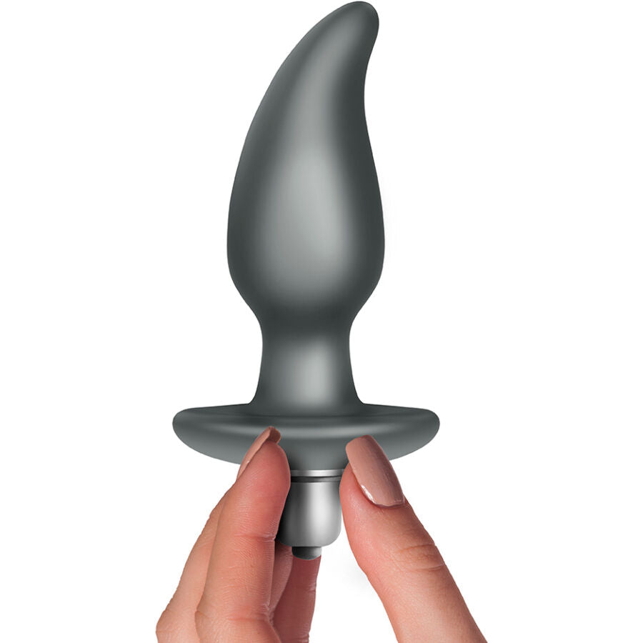 Plug Anal Vibrant Idosi Bullet Pointe Conique Prostate 10 Vitesses - Climaximum