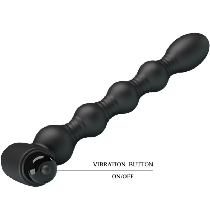 Plug Anal Vibrant Lynn Silicone 10 Vibrations Poignée - Pretty Love