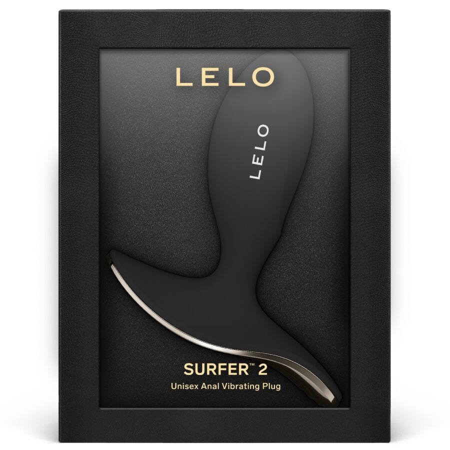 Plug Anal Vibrant Surfer 2 Unisexe Silicone Rechargeable - Lelo
