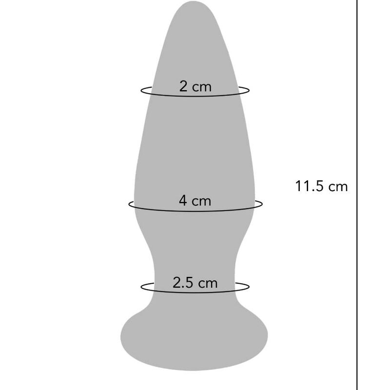 Plug Anal Vibrant The Shining Verre 5 Modes 5 Vitesses - Toyjoy