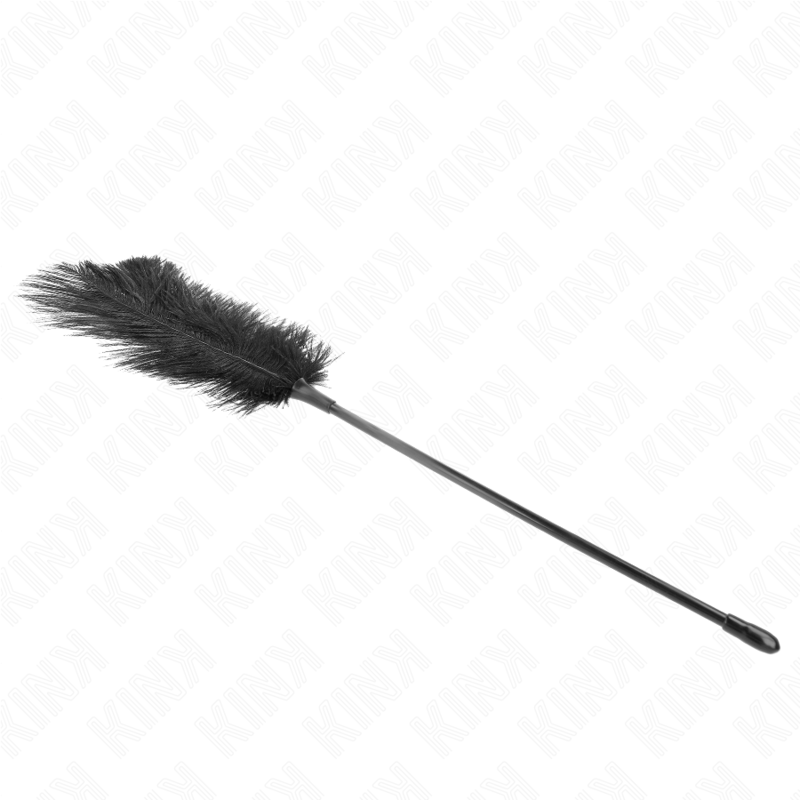 Plumeau Plumes d'Autruche Tickler 19 cm pour Jeux Sensoriels - Kink