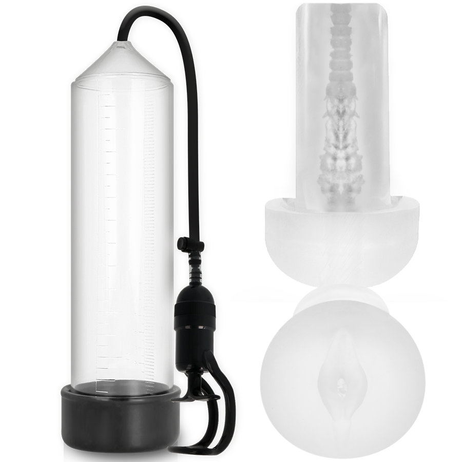 Pompe à Pénis avec Masturbateur RX5 - Pump Worx
