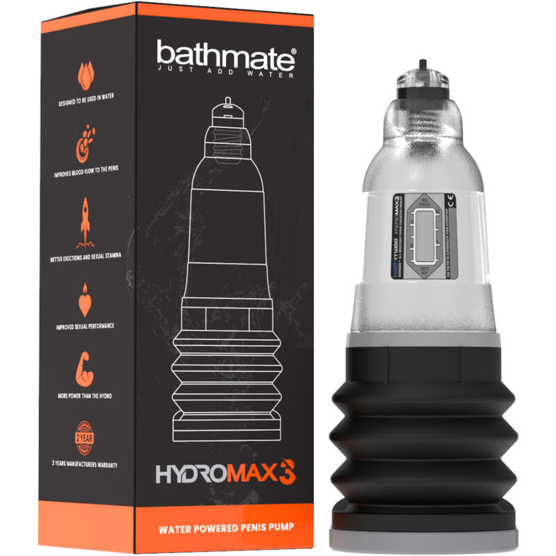 Pompe à Pénis Hydromax 3 - Hydrothérapie Haute Performance - Bathmate