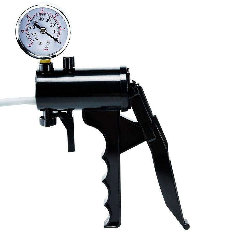 Pompe à Pénis Max-Precision Manomètre Gâchette Cockring Inclus - Pump Worx