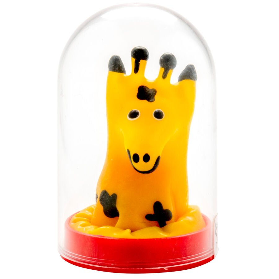 Préservatif Fantaisie Peint à la Main Motif Girafe Latex Naturel - Condomerie