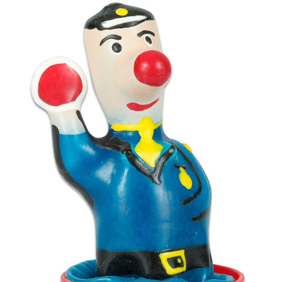 Préservatif Fantaisie Peint à la Main Policeman Latex Naturel - Condomerie