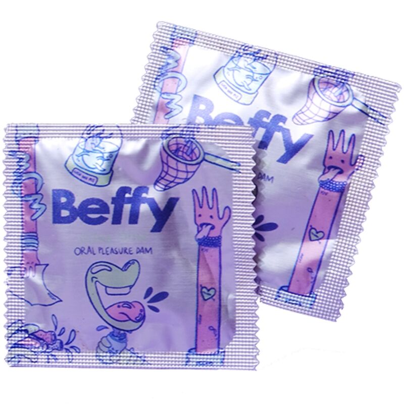 Préservatif Oral Beffy Latex Naturel Ultra-Fin Boîte de 2 - Beffy