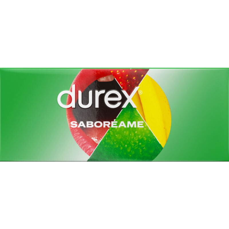 Préservatifs Aromatisés Fruits de Plaisir Easy On Boîte 144 - Durex