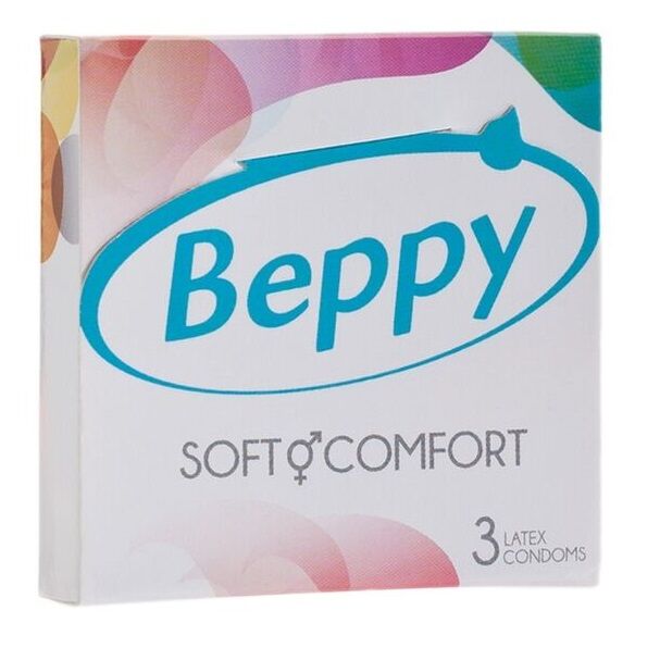Préservatifs Beppy Soft Comfort - Latex Sans Odeur avec Réservoir