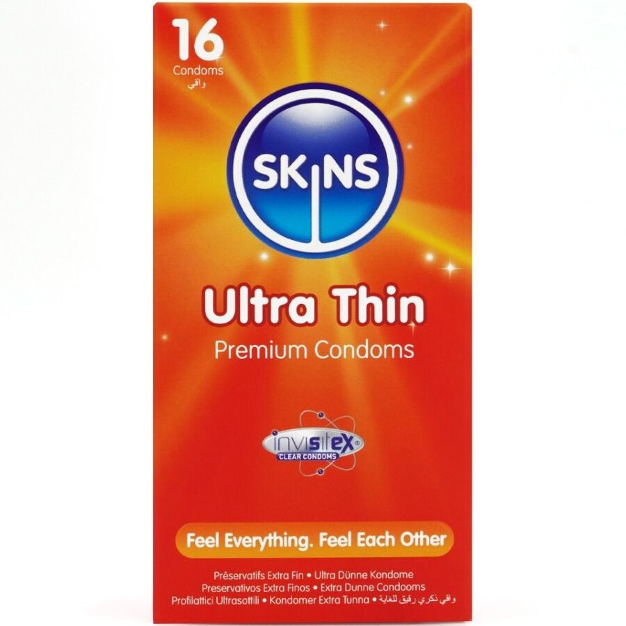 Préservatifs Skins Ultra Fin - Extra Fin Sensation Seconde Peau