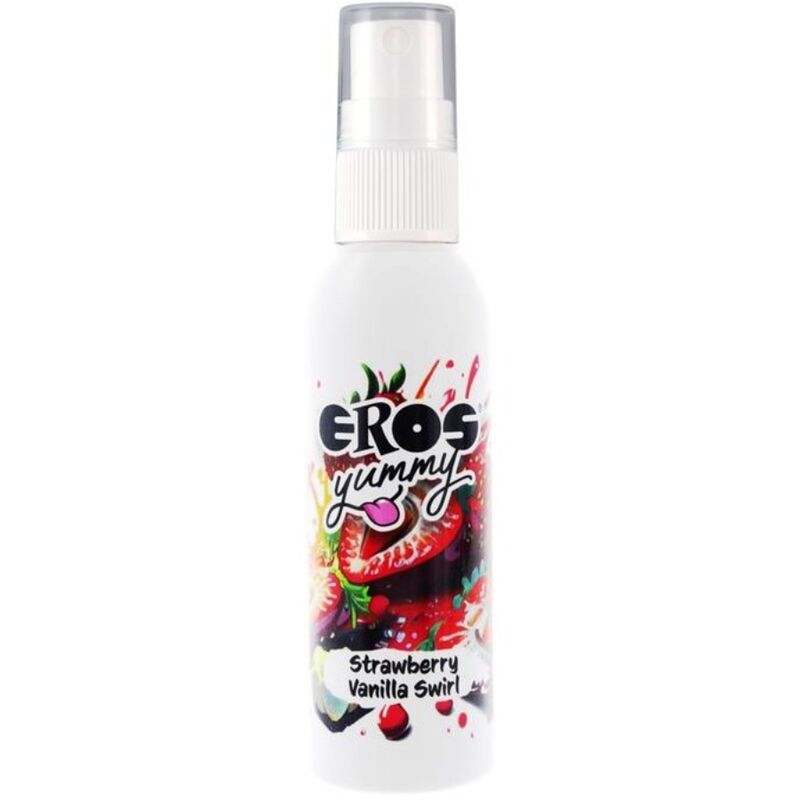 Spray Corporel Comestible Yummy Saveurs 50 ml - Eros