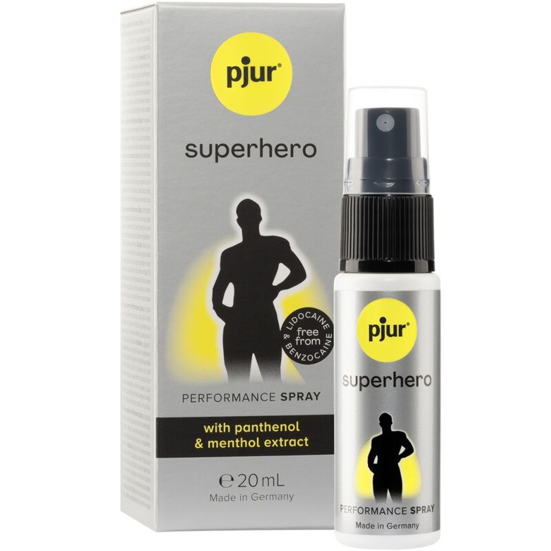 Spray Retardant Superhéros Performance Gingembre 20 ml - Pjur