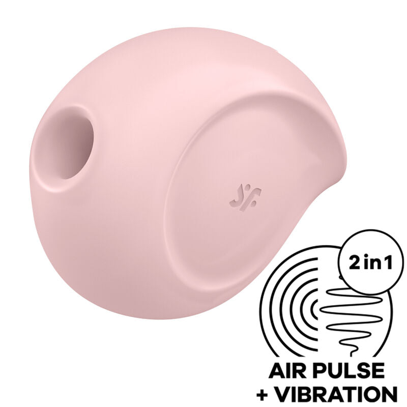 Stimulateur Clitoridien Air Pulse Sugar Rush 2 Moteurs IPX7 Rose - Satisfyer