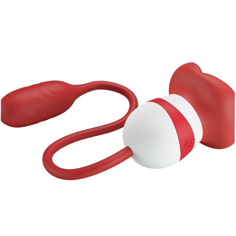 Stimulateur Clitoridien Aliyah Langue Léchante Bouche Rouge Rechargeable - Pretty Love