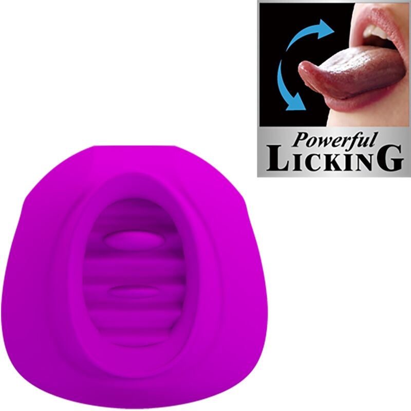 Stimulateur Clitoridien Estelle Tongue Langue Vibrante 12 Modes Rechargeable - Pretty Love