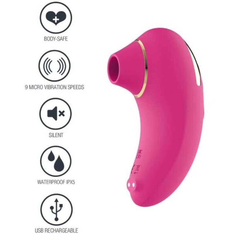 Stimulateur Clitoridien Infinite Love Effet Bouche Rechargeable - Xocoon
