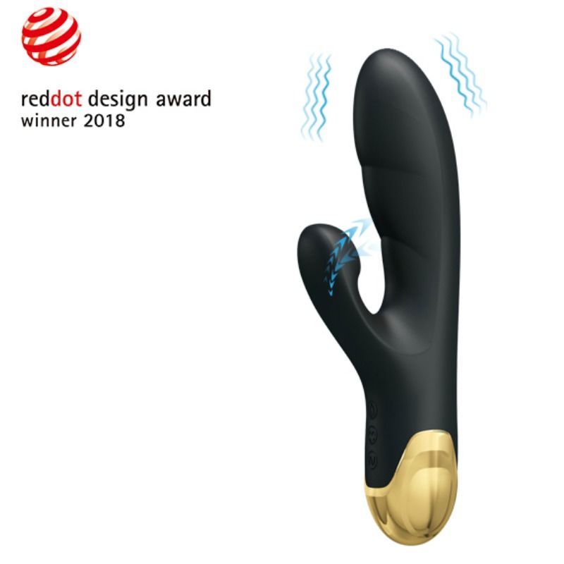 Stimulateur Clitoridien Naughty Vibration et Aspiration 7+7 Modes - Pretty Love