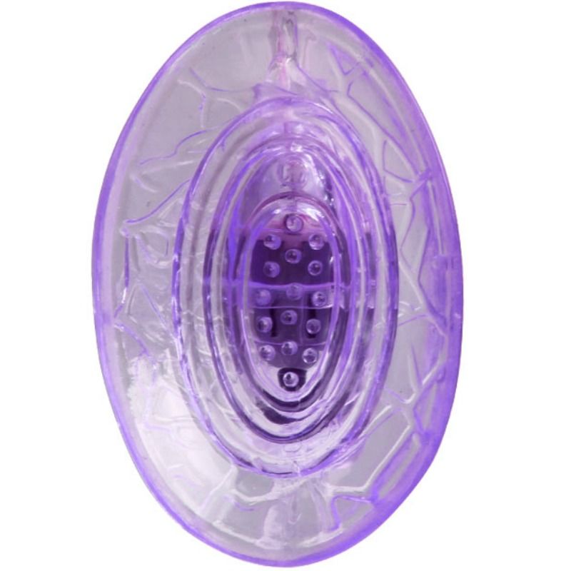 Stimulateur Clitoridien Papillon Vibrant à Ventouse Lilas - Baile