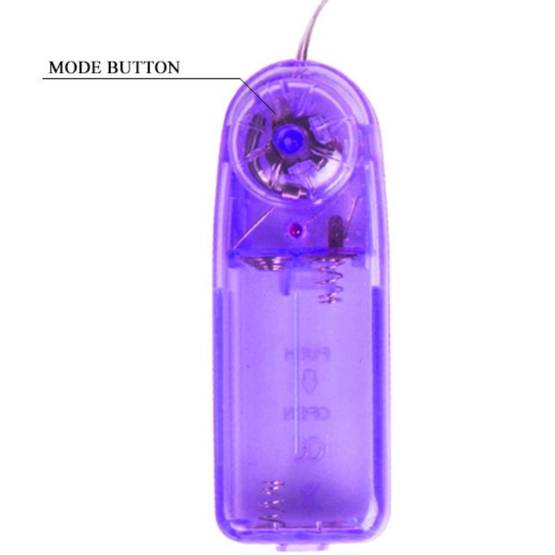 Stimulateur Clitoridien Papillon Vibrant à Ventouse Lilas - Baile